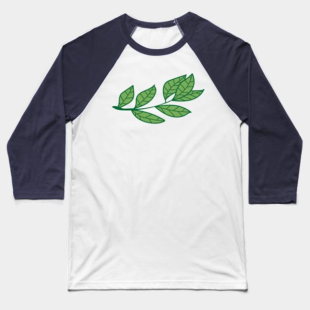 leaves Baseball T-Shirt by courtneylgraben